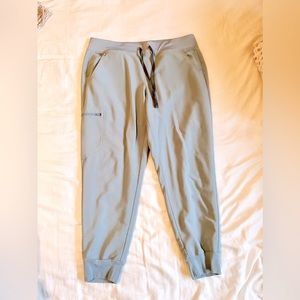 FIGS Zamora Jogger Dusty Blue petite large